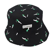 Спальное место#501 Новая мода унисекс для взрослых Двусторонняя одежда банан Рыбацкая шляпа Солнцезащитная шляпка для ношения на открытом воздухе повседневная Горячая