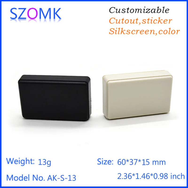 plastic enclosure for electronics control box szomk diy enclosure junction box plastic housing small abs instrument enclosure distribution box black plastic box enclosure electronics case    (10).jpg