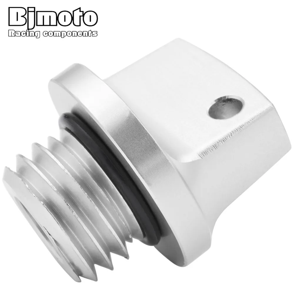 BJMOTO мотоцикл M20 * 2 5 CNC Алюминиевый Масляный штекер двигателя крышка фильтра для
