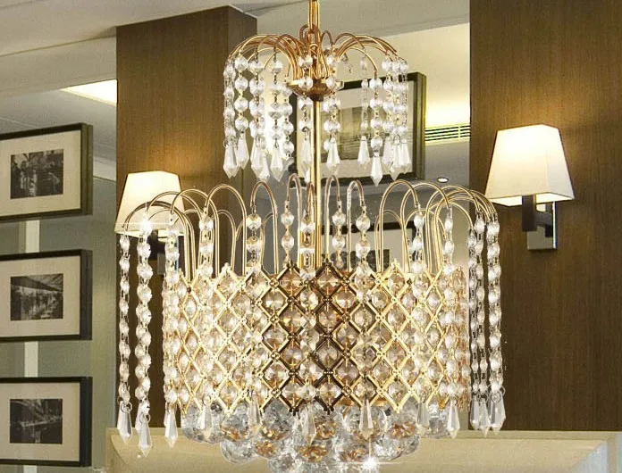 

FREE SHIPPING PENDANT lamps European crystal droplight sitting lighting lamps and lanterns PENDANT LIGHTS sj4271