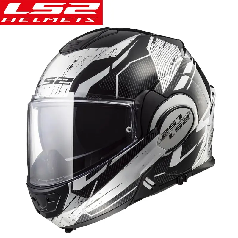 LS2 Полный лицевой шлем мото rcycle шлем casco moto capacetes de moto ciclista двойной объектив capacete FF399 - Цвет: 8