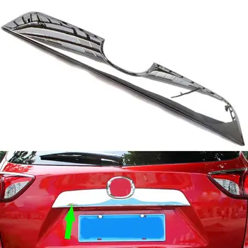

ABS Chrome Car Rear Bumper Boot Door Trunk Lid Cover Trim Tailgate Molding Sticker For Mazda CX5 CX-5 2012-2016