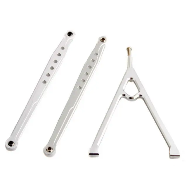 4 color RC Alum Front Chassis & Bracket Links AXIAL 4WD 1:10 SCX10 Upgrade Parts