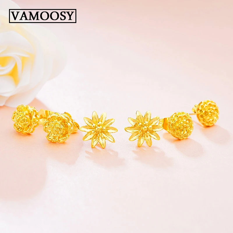 

2019 Fine Tiny Initial flower shape Earrings for women Personalized Bridesmaids Gift Cute Stud Earrings Everyday Jewelry brincos