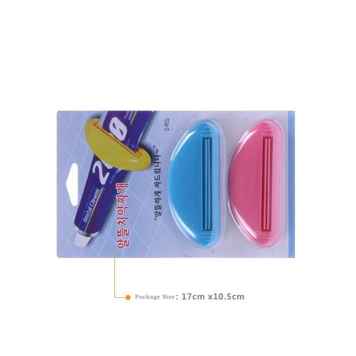 FEIGO 2 шт. зубная паста соковыжималка сжатие тюбик зубной пасты диспенсер зубная паста клип очищающее устройство экструдер зажимы изысканная упаковка F527