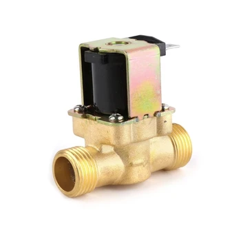 

Copper Hot Water Normally Closed Inlet Valve 4 Points DC12V Solar Water Heater Solenoid Coil Solenoid Valve