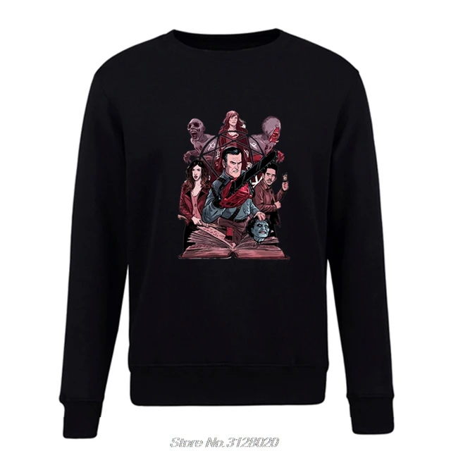 Evil Dead Hoodie Men Fashion Ash Vs Evil Dead 3D Jacket Ash Williams