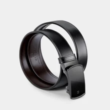 Qimian деловой черный ремень из воловьей кожи сплав Автоматическая пряжка 120 см длина 35 мм широкий роскошный ремень из натуральной кожи для мужчин