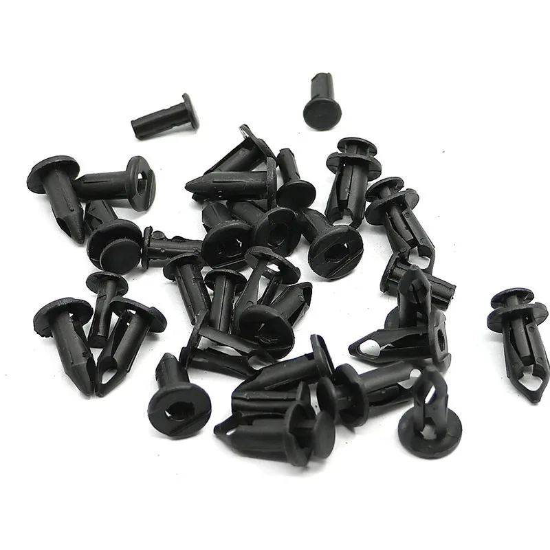 100 Nylon Fender Clips Body Rivets Honda Rancher//Foreman//Rubicon//Rincon//TRX680