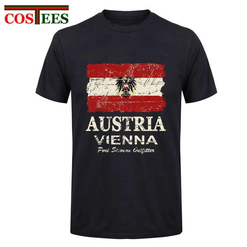 

Free shipping Funny Austria Flag Men T shirt Digital Printing O-neck Austria Vienna Cotton T shirt Men Casual Plus Size T-shirts