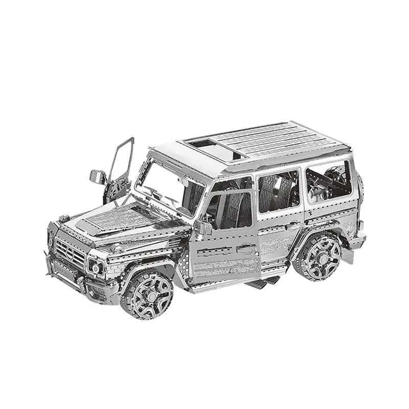 MMZ MODEL NANYUAN 3D Metal model kit 1:50 BZS G500 Off-road vehicle Assembly Model DIY 3D Laser Cut Model puzzle toys for adul 5