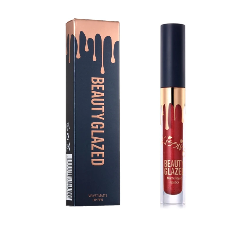 2017 Matte Liquid Lipstick Sexy Colors Waterproof Long ...