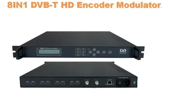 

8IN1 H.264 HDMI DVB-T Modulator(8HDMI in,DVB-T out) DVB-T Modulator Radio & TV Broadcasting Equipment sc-4256