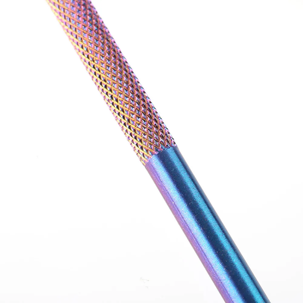 

1pc Hotselling Stainless Steel Triangular Cuticle Scraper Gel Nail Polish Nail Art Remover 4.22