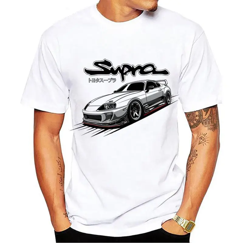 2019 Fashion Summer T Shirt Japanese car fans T Shirt MK4 2JZ GTE JDM