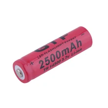 GTF 2500mAh 14500 перезаряжаемый литиевый аккумулятор 3,7 V фонарик перезаряжаемый аккумулятор дропшиппинг