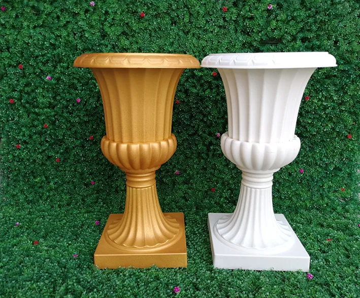 4 Pieces 50cm Tall Plastic Wedding Roman Vasein Vases from Home