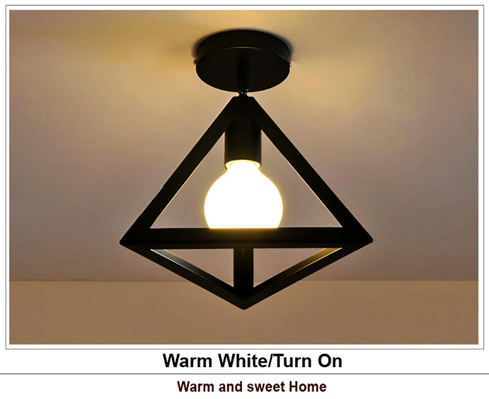 GO OCEAN Ceiling Lights Modern LED Ceiling Light Foyer Bed Room Lamps E27 Iron Plated for living room Chandelier Ceiling (7)
