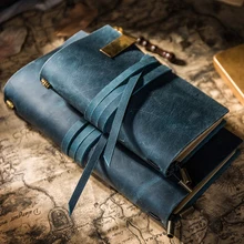 Yiwi записная книжка из натуральной кожи для путешественников, дневник, ежедневник ручной работы, записная книжка s, винтажный дневник Caderno, блокнот для набросков для школы Suppli