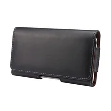 For Xiaomi Mi 9 SE Mi 9T Genuine Leather Holster Bag Belt Pouch Wallet Case For