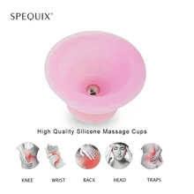 1 шт. силиконовые баночки для массажа Вакуумная чашка для терапии антицеллюлитные традиционные китайские здоровые продукты для шеи тела Массажер Для Спины