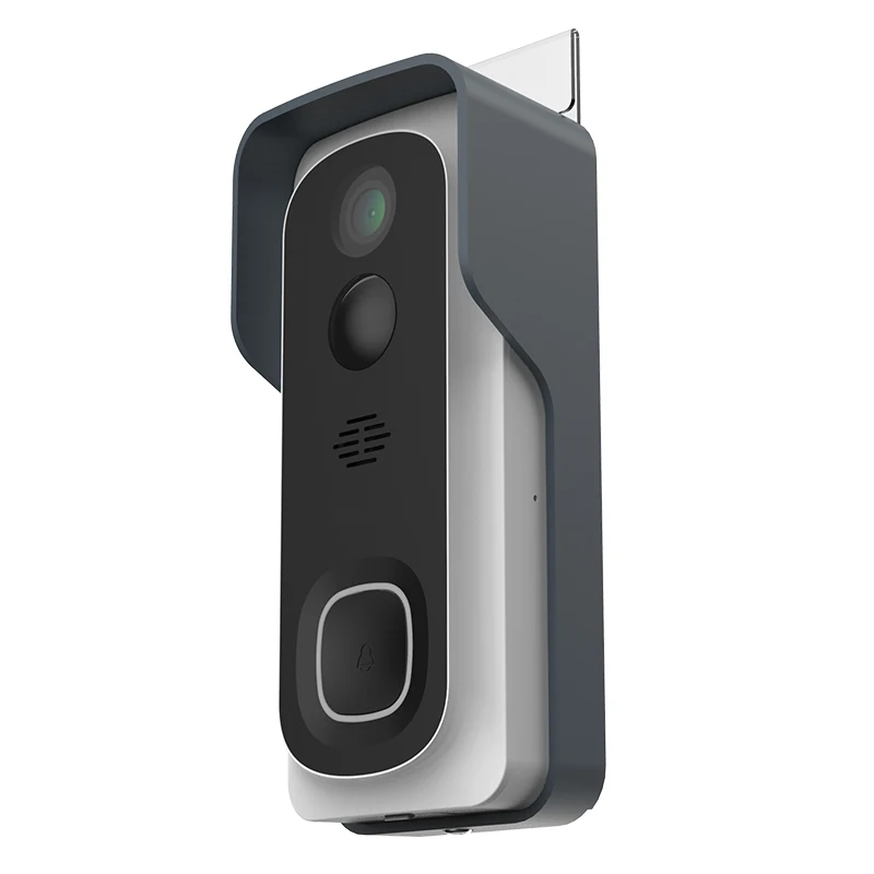 Prerecorded Quick Responses Wireless WiFi 1080P Video Doorbell Cloud Storage 128G TF Card Door Bell with Battery and Chime