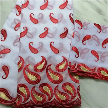 

High quality swiss voile lace in switzerland cotton polish dry lace white nigerian 100%cotton swiss fabric 7yards PL-53