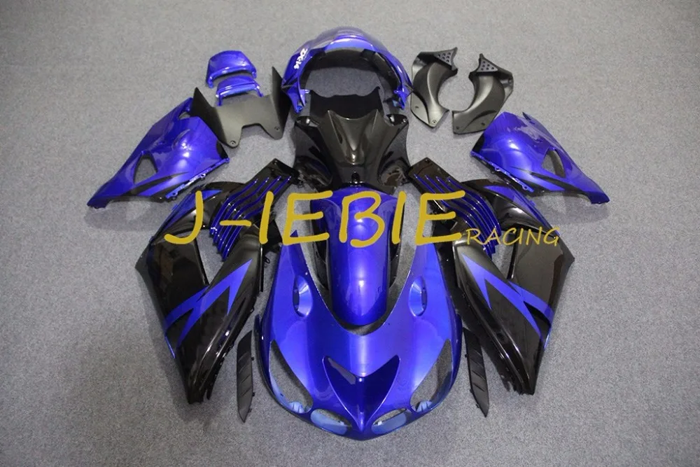 

Blue black Injection Fairing Body Work Frame Kit for Kawasaki NINJA ZX14R ZX14 ZX 14 R 2006 2007 2008 2009 2010 2011