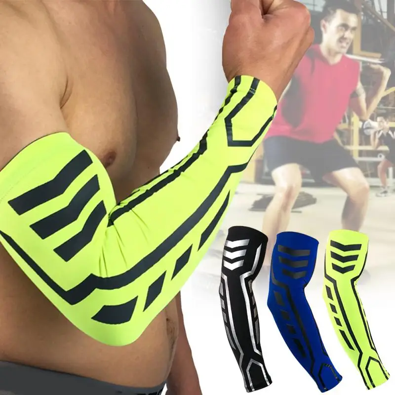 

Outdoor Sports Arm Sleeve Cycling Basketball Polyester Sun Protection Arm Sleeve Summer Sports Running Sunscreen Cover