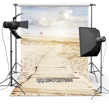 

Vinyl Photography Background kids Digital Printing Clouds Path Children backdrops for Photo Stuido F-2443