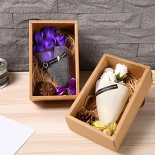 7 шт цветы романтический подарок на день Святого Валентина искусственное мыло в виде цветов розы набор в подарочной коробке для свадьбы небольшие подарки для гостей вечера, праздника в знак признательности за визит подарок