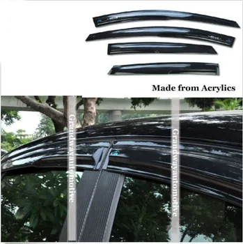 

4 Pcs Wind Rain /Sun Guards Visor Vent For Ford Focus 2012-15 Sedan/Hatchback
