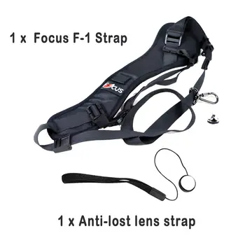 

Focus F-1 Anti-Slip Quick Rapid Shoulder Sling Belt Neck Strap for Camera DSLR