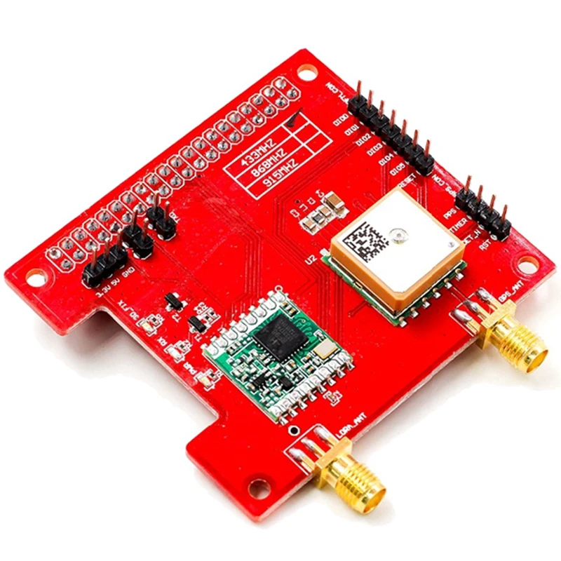 Lorgps Hat V1.0 версия Lora/Gps_Hat-это модуль для лоравана и Gps для ЕЕС с Raspberry Pi