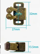 clown Buffer Magnet Cabinet Catches With Screws For Wardrobe Hardware Furniture Fittings 5PCS Door Stop Closer Stoppers Damper