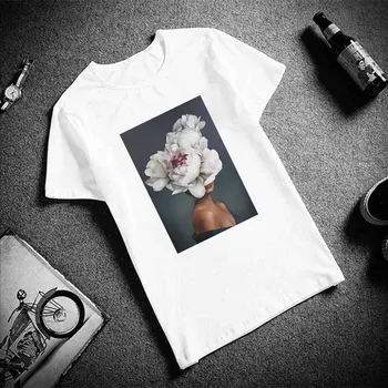 

New Korean Fashion Clothing Summer 2019 Women Vintage Printed Casual Slim Good Quality White Shirts Chiffon Blouse Femme Top