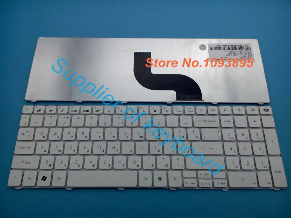 Новая русская клавиатура для ноутбука Packard Bell Easynote LX86 TX86 TX62HR TX69HR белая Русская |