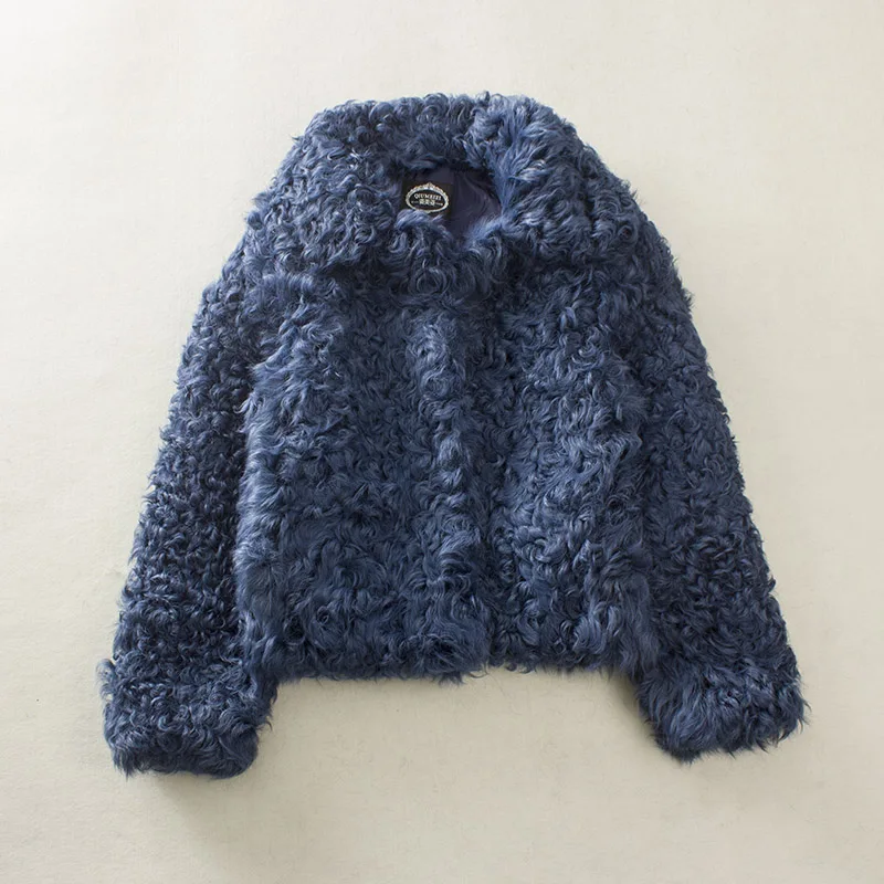 

women's fur coats from natural furLapel lamb fur coat women winter jacket with real fur winter long coat women woman coats