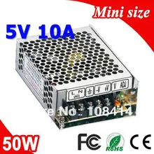 5 50W 5V 10A Mini size