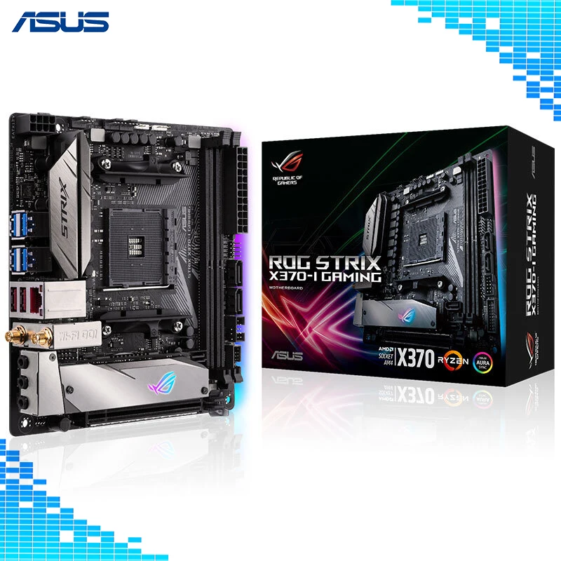 

Asus ROG STRIX X370-I GAMING Desktop Motherboard AMD X370 Chipset Socket AM4 32G DDR4 motherboard