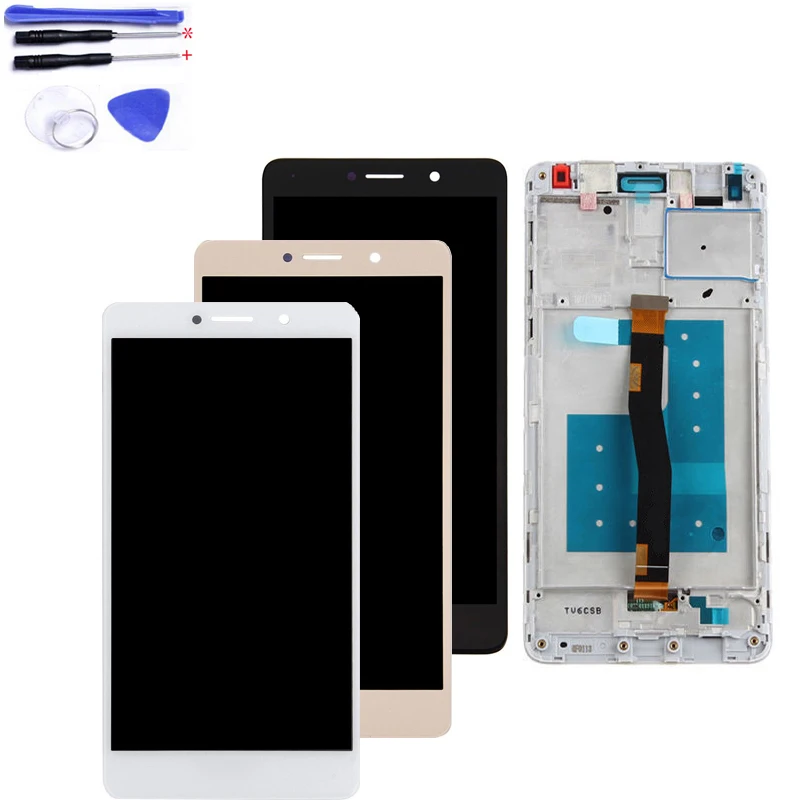 

With Frame 5.5'' For Huawei GR5 2017 BLL-L21 BLL-L22 LCD Display Touch Screen Digitizer Assembly Replace LCD Screen