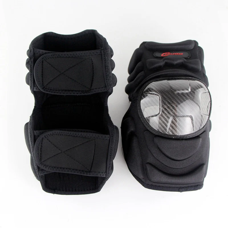 Carbon Fibre Kneepad with Elbow Support Set for Motocycle Riding KH889