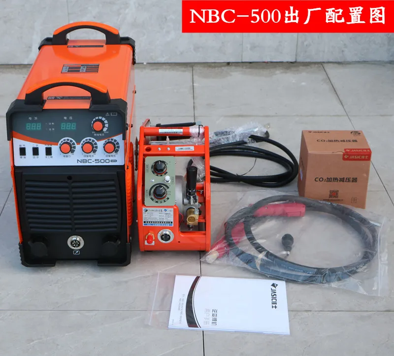 Jasic NBC 500 N215 3 фазы 380 В CO2 Mig сварочный аппарат с проволочной подачей 1 0 6 мм|inverter