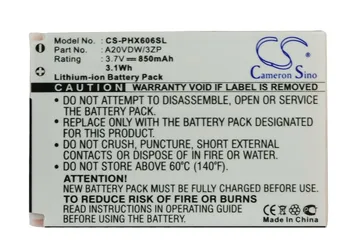 

Cameron Sino High Quality 850mAh Battery A20VDW/3ZP for Philips Xenium X606
