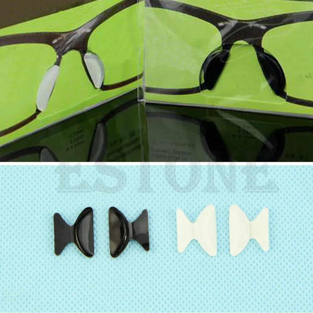 Горячие силиконовые Нескользящие мягкие носовые упоры для очков Солнцезащитные очки подарок