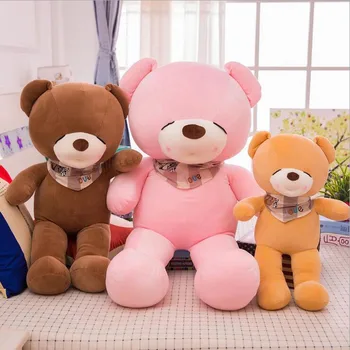 

New Style Smile Teddy Bear Plush Toy Stuffed Animal Bear Soft Plush Doll Birthday Gift For Children & Friends