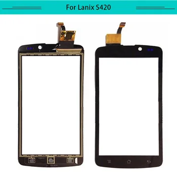 

Tested 20pcs tactil For Lanix Ilium S420 Touch Screen Glass Sensor touch Panel Digital Free Shipping