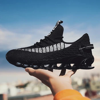 

19NEW Mr. Outdoor sports shoes design blade Men running shoes Men sneakers Breathable cushioning sneakers men athletic shoes Men