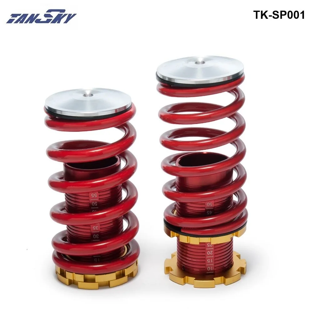 Пружины Coilover для Honda Civic 88-00 красный и другие цвета нужно сделать по заказу TK-SP001