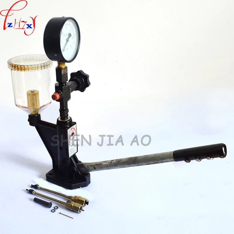 

1PC Vertical Injector tester S60H hand pressure calibrator 60 Mpa school nipple tool test bench checker nozzle tester tool